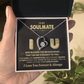 To My Soulmate, I Love You Necklace.(Almost sold out)