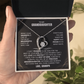 To My Granddaughter Promise Necklace Set.