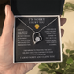 I'M SORRY FOREVER LOVE NECKLACE.