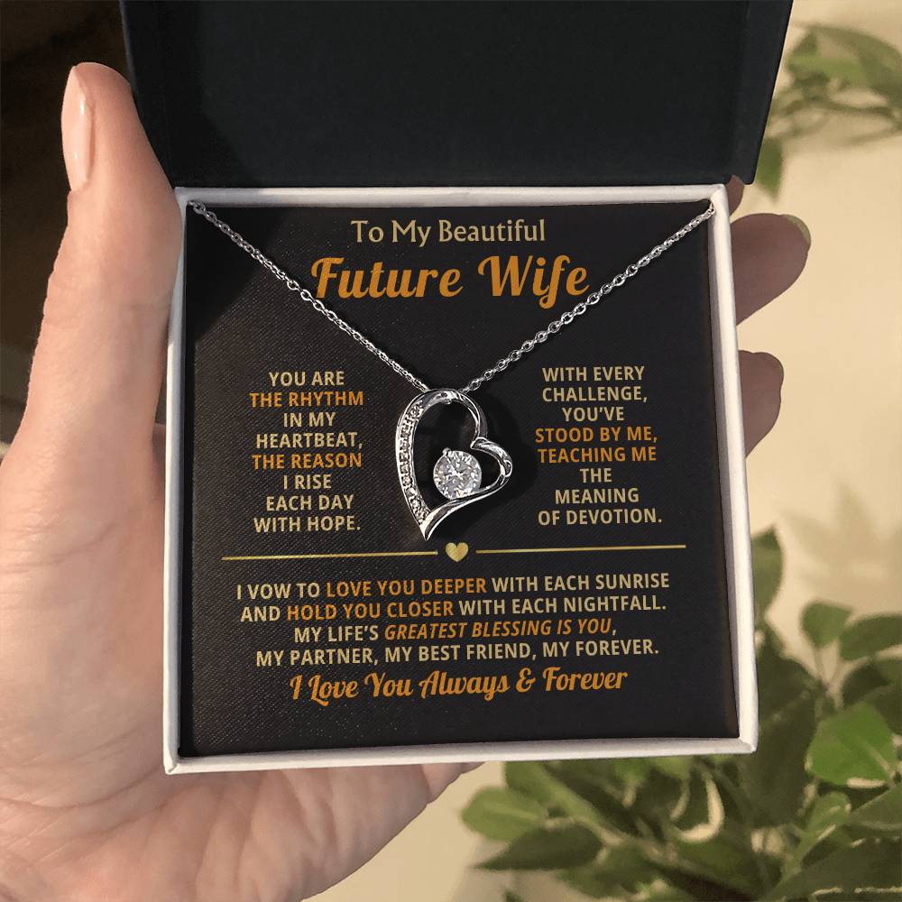 To My Beautiful Future Wife Necklace.