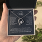 To My Wife, I Love You Always & Forever Necklace.