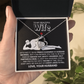 To My Beautiful Wife Forever Love Necklace. (Almost sold out)