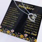 To My Beautiful Daughter Necklace from Dad.