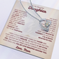 To My Daughter Necklace from Mom.