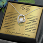 To My Beautiful Wife Necklace (Limited Edition)