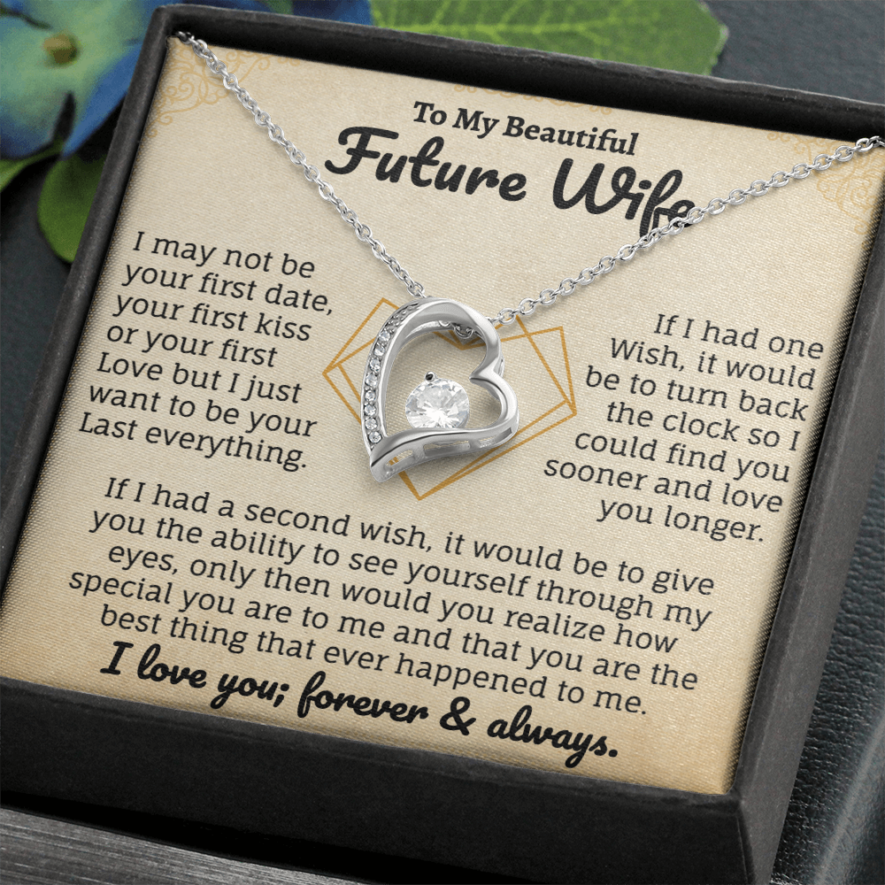 To My Beautiful Future Wife Necklace.