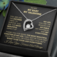 To My Baby, My Valentine Necklace.