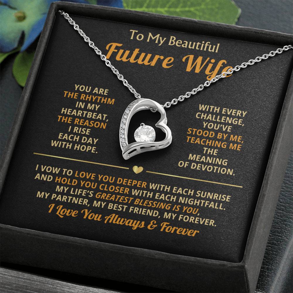 To My Beautiful Future Wife Necklace.