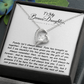 To My Bonus Daughter Necklace.