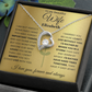 To My Beautiful Wife Personalized Name Necklace.