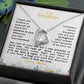 To My Daughter | Believe In Yourself | Forever Love Necklace.