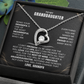To My Granddaughter Promise Necklace Set.