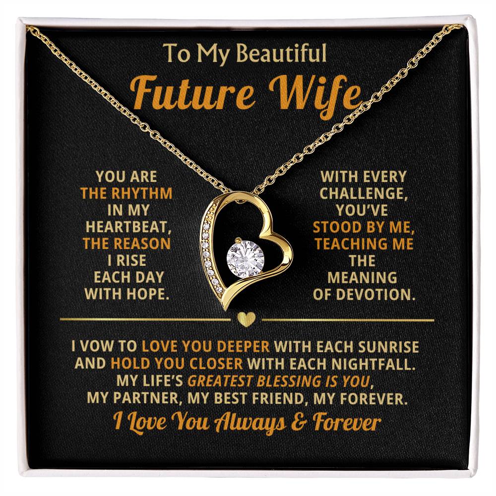 To My Beautiful Future Wife Necklace.