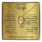 To My Beautiful Wife Necklace (Limited Edition)