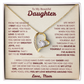 To My Daughter Necklace from Mom.