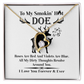 To My Smokin' Hot Doe Necklace. (Almost Sold Out)