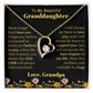 To My Beautiful Granddaughter Necklace from Grandpa.