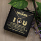 To My Soulmate, I Love You Necklace.(Almost sold out)