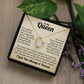 To My Queen, I Love You Always & Forever Necklace.