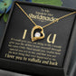 To My Smokin' Hot Shieldmaiden Necklace. (Almost sold out)