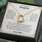 To My Daughter Necklace Set from Dad.
