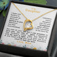 To My Daughter | Believe In Yourself | Forever Love Necklace.