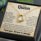 To My Queen, I Love You. Forver & Always.