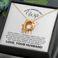 To My Smokin' Hot Wife Necklace.