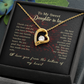 To My Sweet Daughter-in-law Necklace.