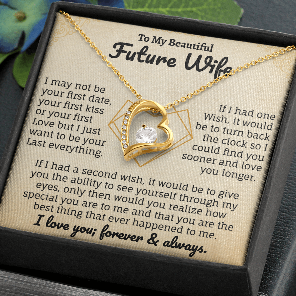To My Beautiful Future Wife Necklace.