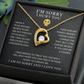 I'M SORRY FOREVER LOVE NECKLACE.