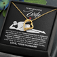 To My Beautiful Forever Love Necklace. (Almost sold out)