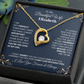 To My Beautiful Wife Personalized Name Necklace.