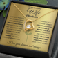 To My Beautiful Wife Personalized Name Necklace.