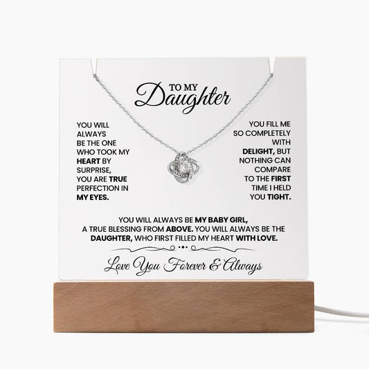 To My Daughter I Love You Forever & Always Acrylic Bundle