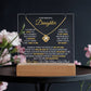 To My Beautiful Daughter Keepsake Acrylic Bundle.