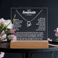 To My Soulmate Keepsake Acrylic Bundle.