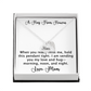 A Hug From Heaven - Necklace from Mom