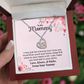 To My Mommy, I may just be a bump Necklace.(Almost sold out)