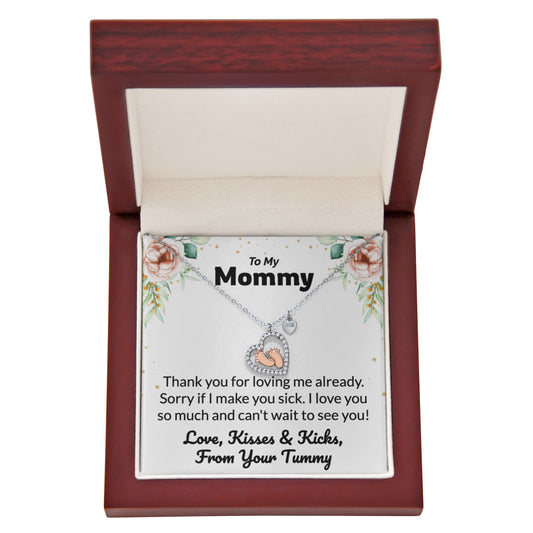 To My Mommy, Thank You For Loving Me Already Necklace.